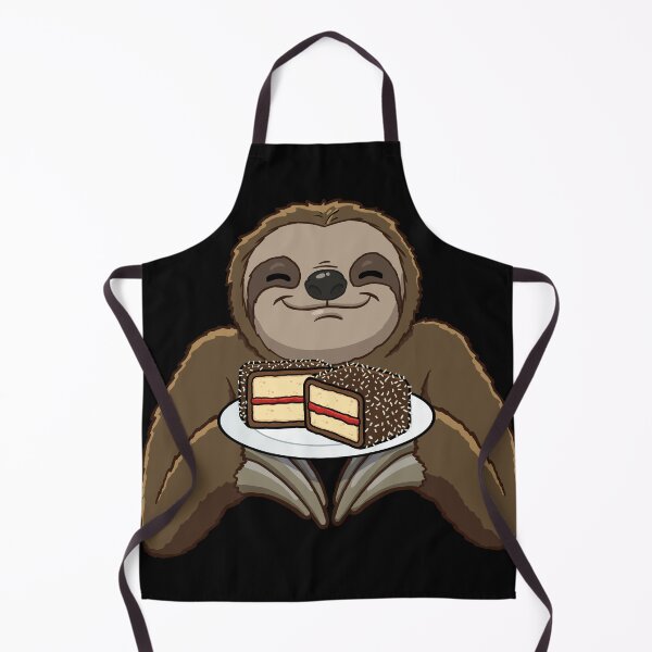 Item preview, Sloth eating a Lamington designed and sold by jonmlam.