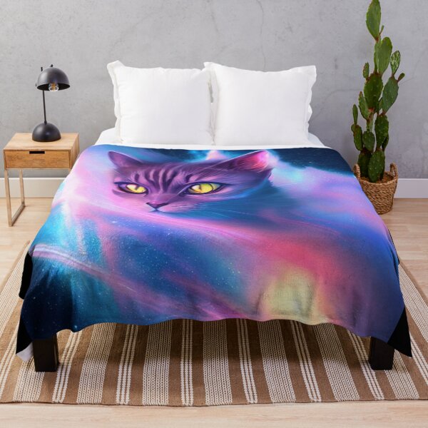 Item preview, Anime cat form of light from the nebula cat in space meow art designed and sold by ValleyDream.