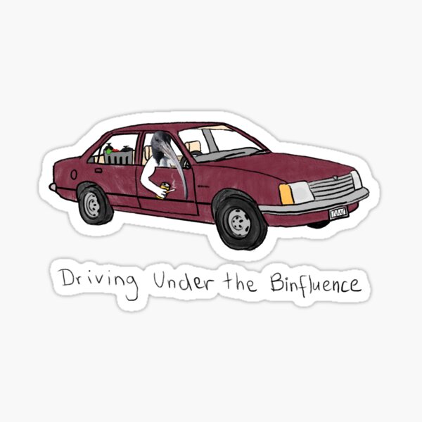 Item preview, Driving Under the Binfluence designed and sold by Rob Price.
