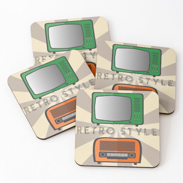 Item preview, Old retro television and radio designed and sold by LubosChlubny.
