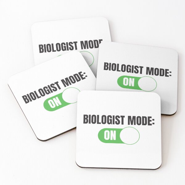 Item preview, Biologist Mode: ON (For Light Background) designed and sold by thecatcouch.