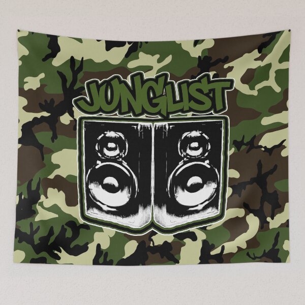 Item preview, Junglist-Camo Boombox2 designed and sold by Klaus Bremner (Autotelic Art).