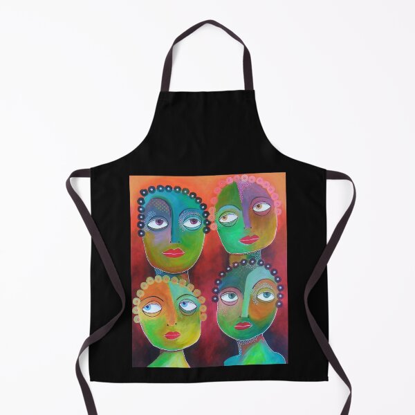 Item preview, Coiffured Ladies designed and sold by BeaOutsiderArt.