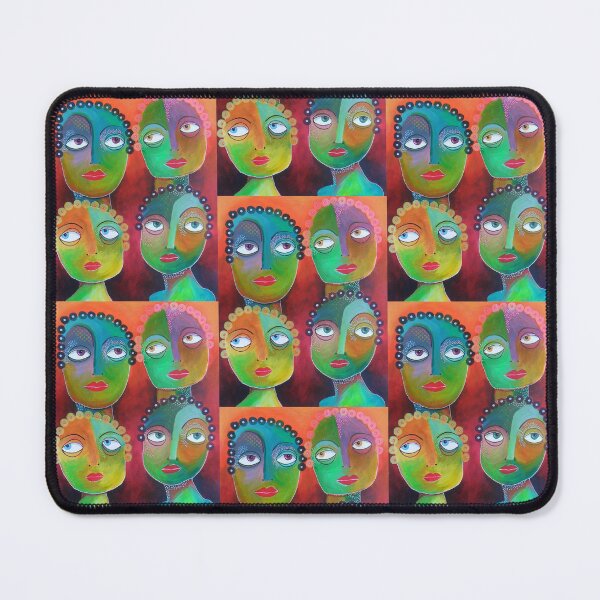 Item preview, Coiffured Ladies designed and sold by BeaOutsiderArt.