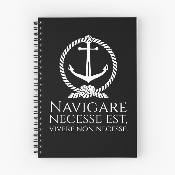 Item preview, Navigare Necesse Est, Vivere Non Necesse - Nautical Latin Quote designed and sold by Styrman.