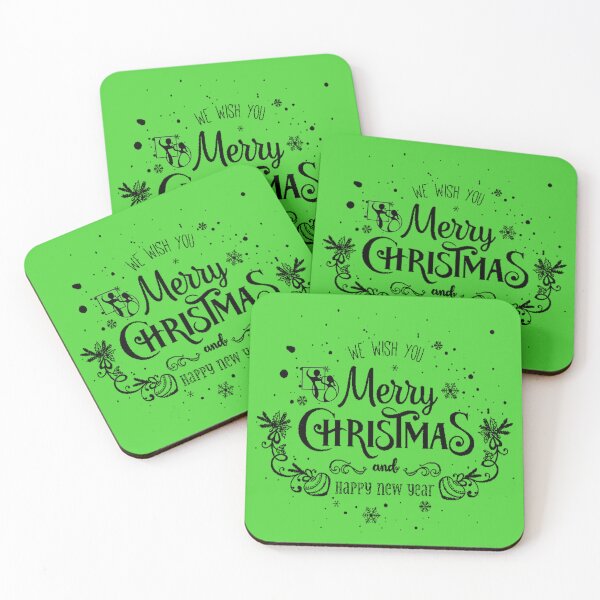 Item preview, Christmas Wishes 2 BLK designed and sold by Square Dancing Gifts & Merchandise.