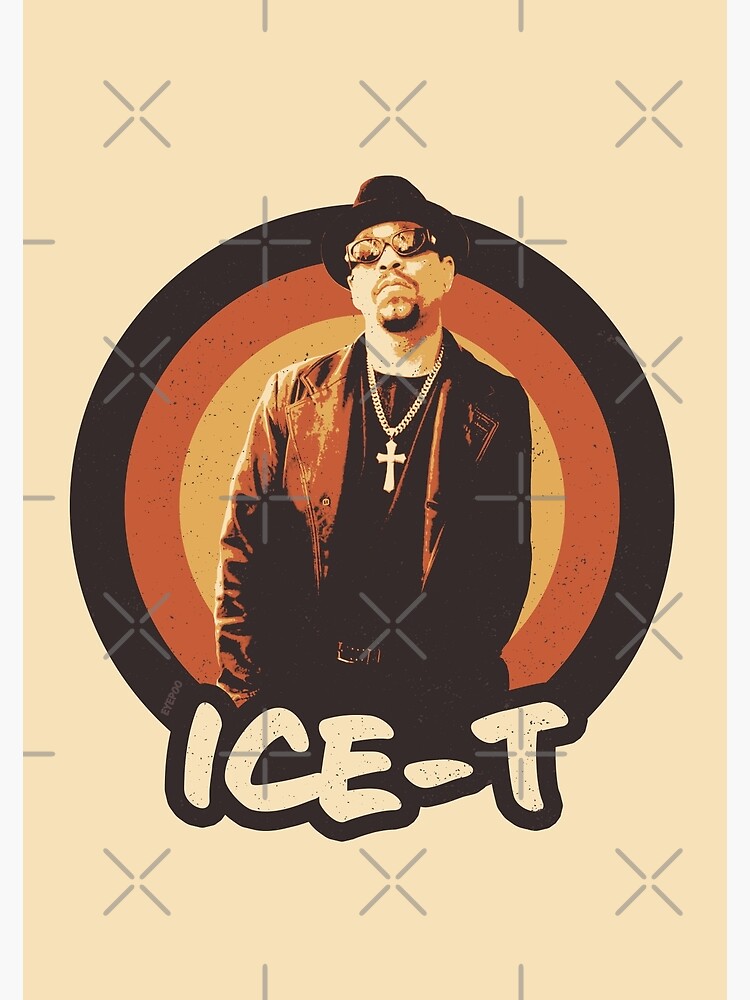 Ice T 90s Old School Hip Hop | Photographic Print