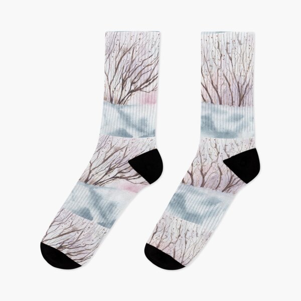 Item preview, Winter Landscape With Trees designed and sold by IrinaIkar.