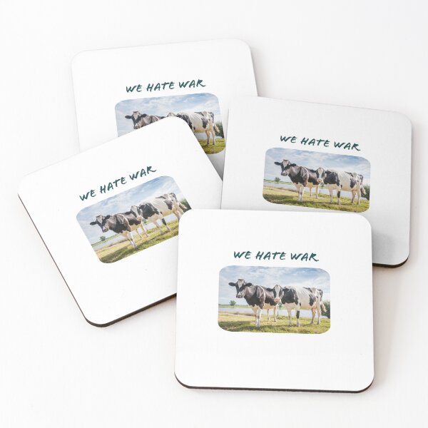 Item preview, Cows Hate War Too designed and sold by TechLaughs.