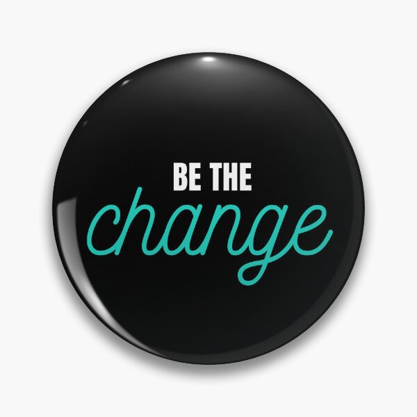 Item preview, Be the change  designed and sold by Shambusiness.