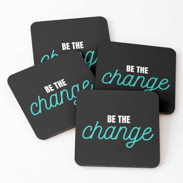 Item preview, Be the change  designed and sold by Shambusiness.