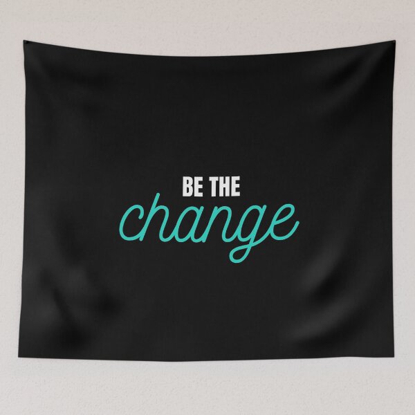 Item preview, Be the change  designed and sold by Shambusiness.
