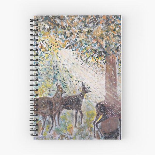 Aperçu de l'œuvre Cerfs adorables - couleur numérique manipulée créée et vendue par TICU.