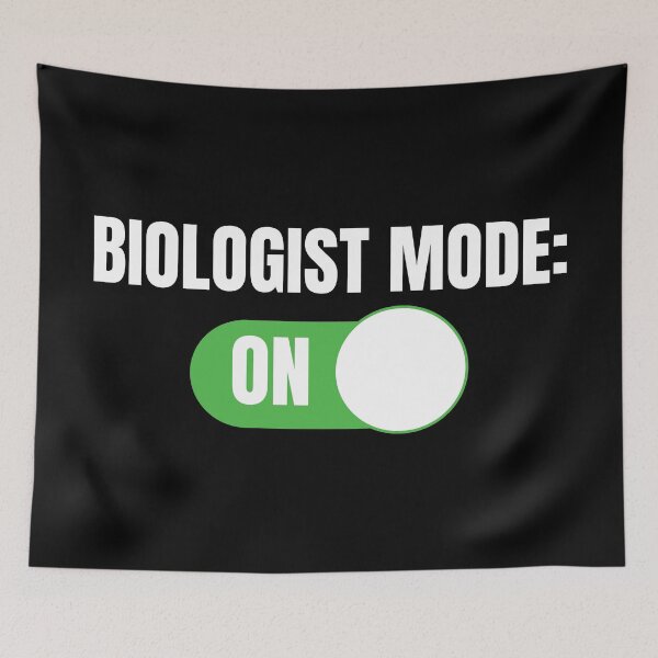 Item preview, Biologist Mode: ON (For Dark Background) designed and sold by thecatcouch.