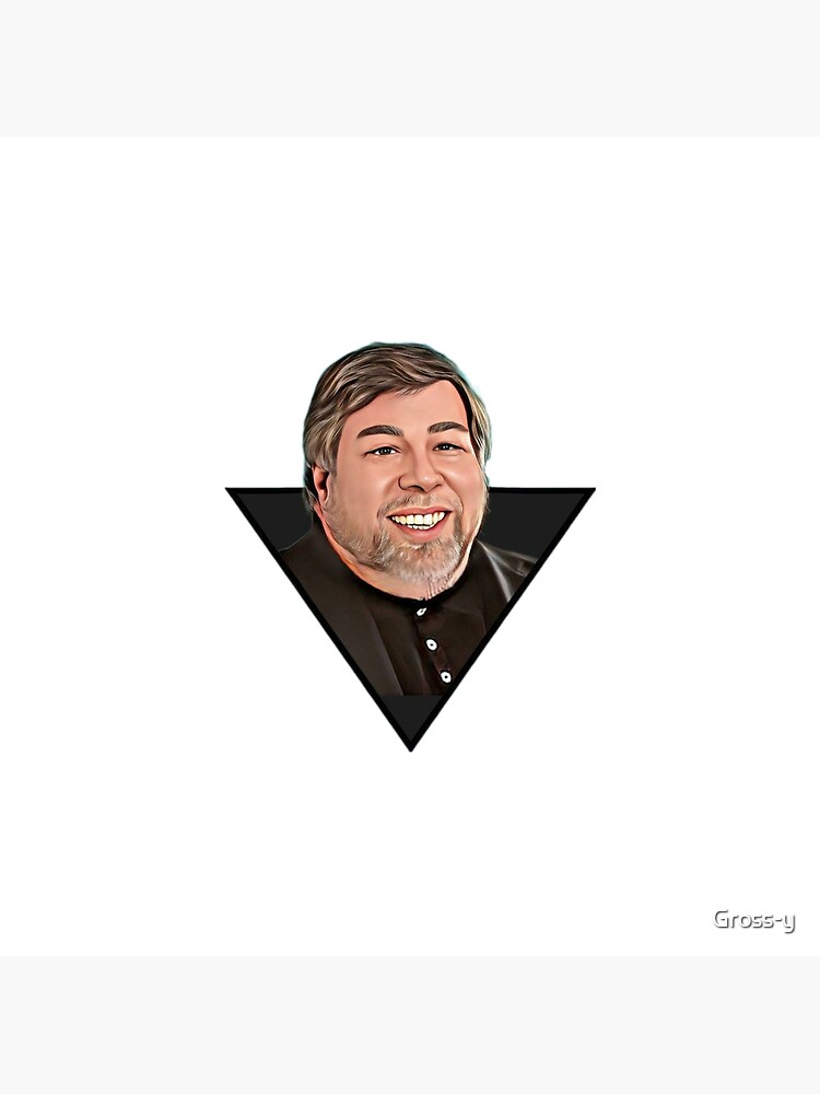 “Genius Steve Wozniak Portrait Art” Poster for Sale by Gross-y | Redbubble
