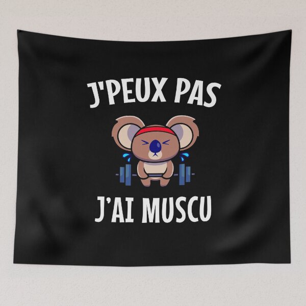 Item preview, J'Peux Pas J'ai muscu Cadeau GYM Musculation designed and sold by thegoodplan.