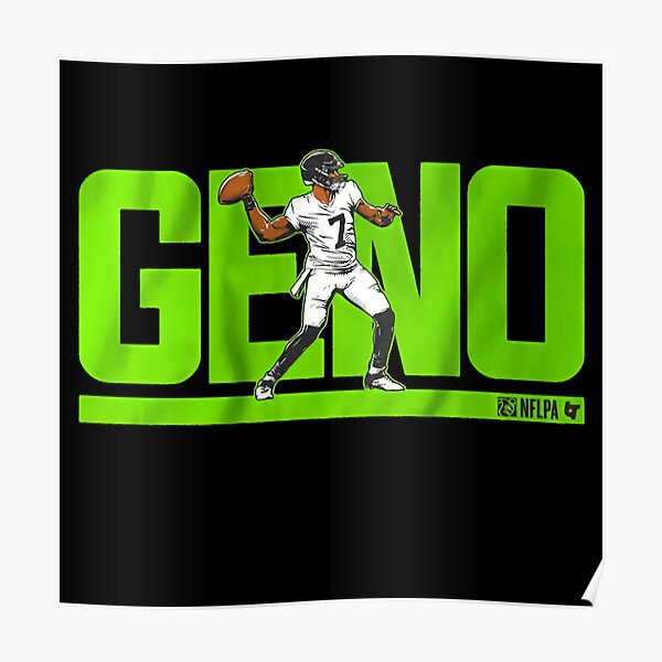 Rinkha Geno Smith Football Paper Poster Seahawks 5 T-Shirt