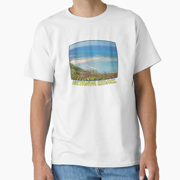 Item preview, Israel, Netanya. Mediterranean Sea Beach. designed and sold by UltraQuirky.