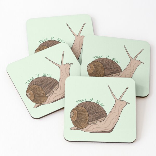 Item preview, Take it Slow Snail designed and sold by ZolisArt.