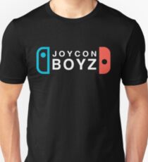 JOYCON BOYZ - Blau und Rot Slim Fit T-Shirt