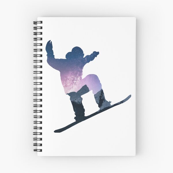 Item preview, Snowboarder Purple Mountain designed and sold by Minarte.