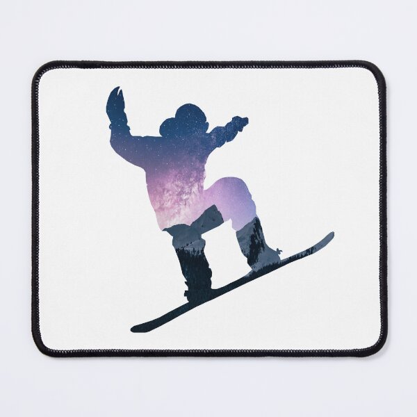 Item preview, Snowboarder Purple Mountain designed and sold by Minarte.