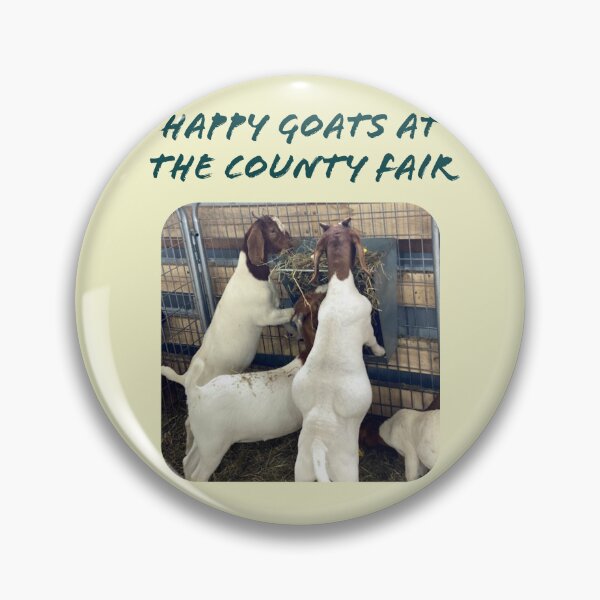 Item preview, Happy Goats At The County Fair designed and sold by TechLaughs.