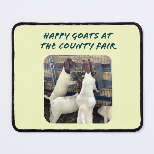 Item preview, Happy Goats At The County Fair designed and sold by TechLaughs.