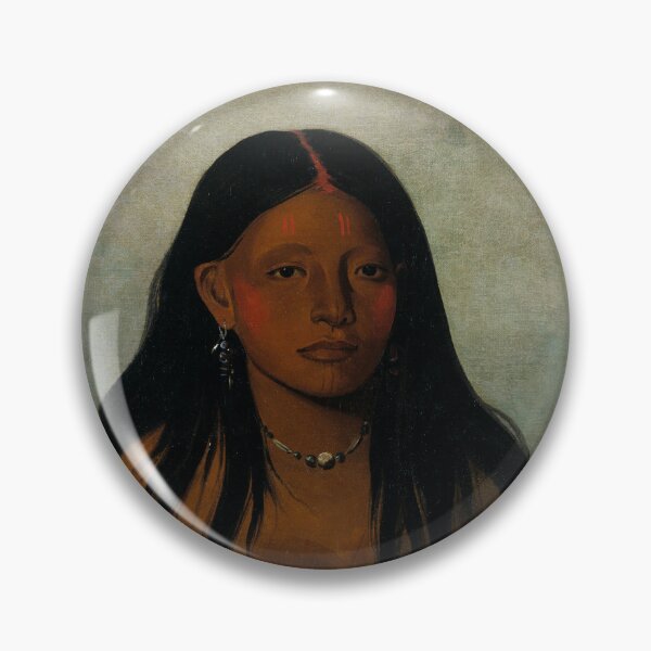 Item preview, Wild Sage, a Wichita Woman - George Catlin designed and sold by TheGuestCat.