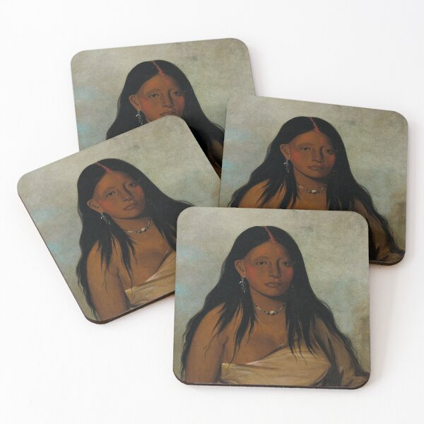 Item preview, Wild Sage, a Wichita Woman - George Catlin designed and sold by TheGuestCat.