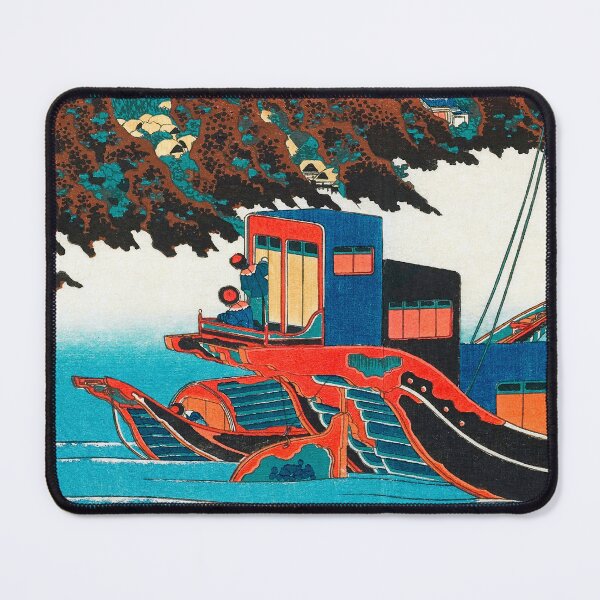 Item preview, Hokusai's Poem  (ca.1835–1836)  by Chūnagon Yakamochi designed and sold by BossyCatHome.