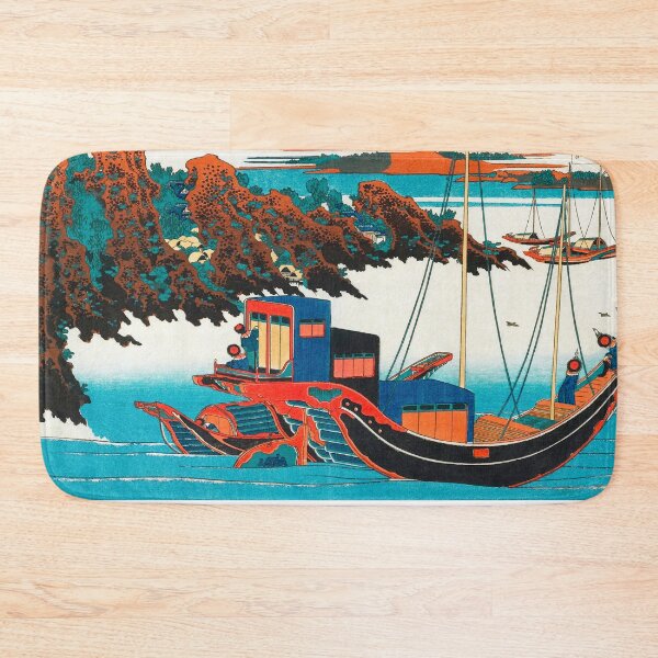 Item preview, Hokusai's Poem  (ca.1835–1836)  by Chūnagon Yakamochi designed and sold by BossyCatHome.