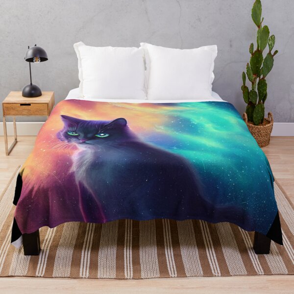 Artikelvorschau, Anime-Katzenform des Lichts von der Nebelkatze im Weltraum miauen Kunst entworfen und verkauft von ValleyDream.