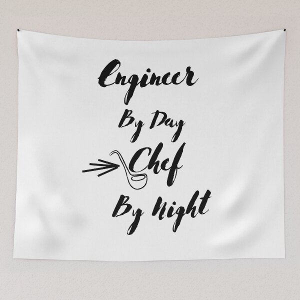 Item preview, Engineer  By Day Chef By Night designed and sold by kawya25.