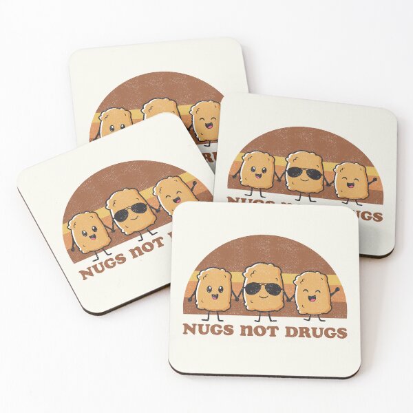 Item preview, Chicken Nuggets Nugs Not Drugs  designed and sold by Tingsy.