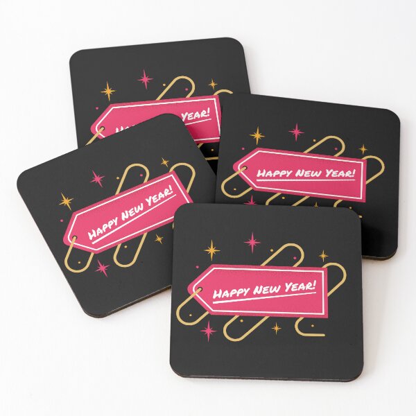 Item preview, HAPPY NEW YEAR QUOTE IN A RED COLOR  TAG designed and sold by CreatorWorld29.