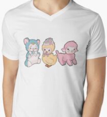 Vintage Animal Toys Men's V-Neck T-Shirt