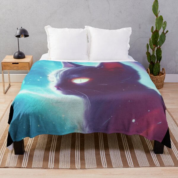 Item preview, Anime cat form of light from the nebula cat in space meow art designed and sold by ValleyDream.