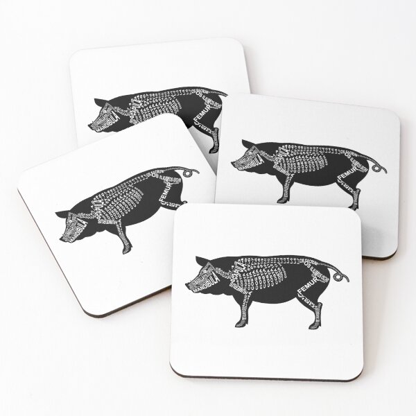 Item preview, pig skeleton designed and sold by WortAnatomie.