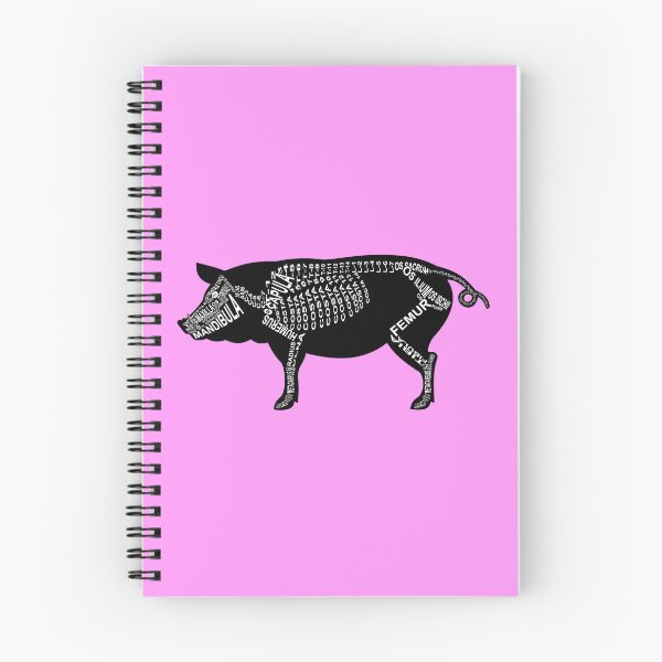 Item preview, pig skeleton designed and sold by WortAnatomie.