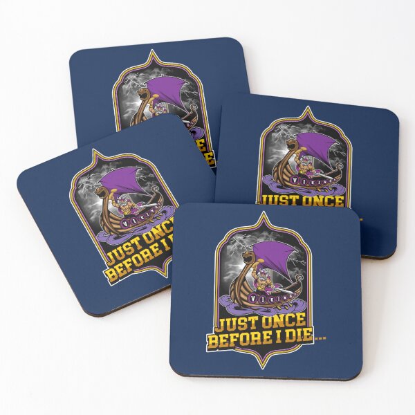 Item preview, Minnesota Vikings Fans - Just Once Before I Die       designed and sold by LostBirch.