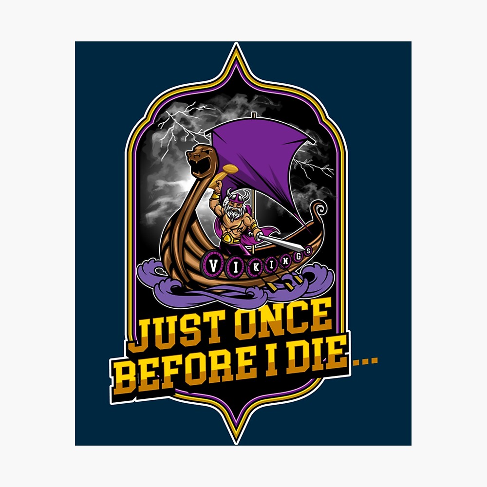 Minnesota Vikings Fans - Looking Into the Future  Kids T-Shirt for Sale by  LostBirch