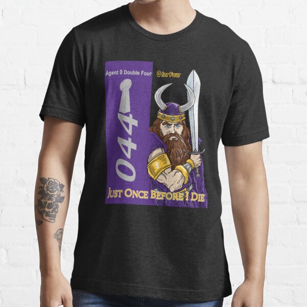 Minnesota Vikings Just Once Before I Die Skol Shirt - Teexpace