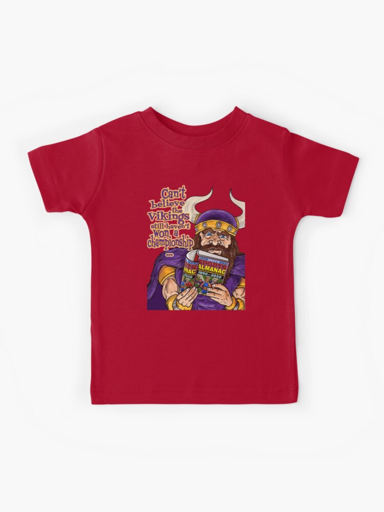 Minnesota Vikings Fans - Looking Into the Future  Kids T-Shirt for Sale by  LostBirch