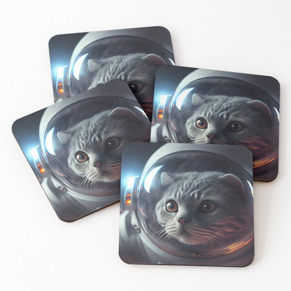Item preview, cat in space, in his spacesuit designed and sold by Paradigme.