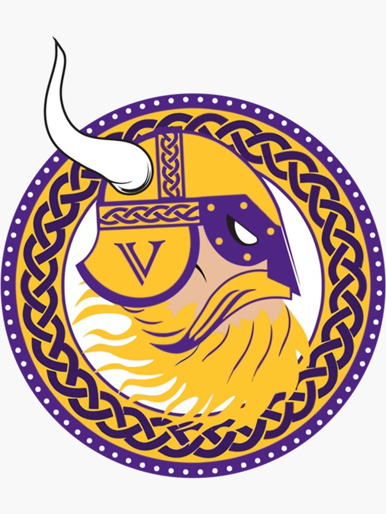 Fathead Minnesota Vikings Logo Giant Removable Decal