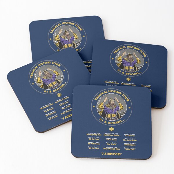 Item preview, Minnesota Vikings Fans - Tragical History Tour   designed and sold by LostBirch.