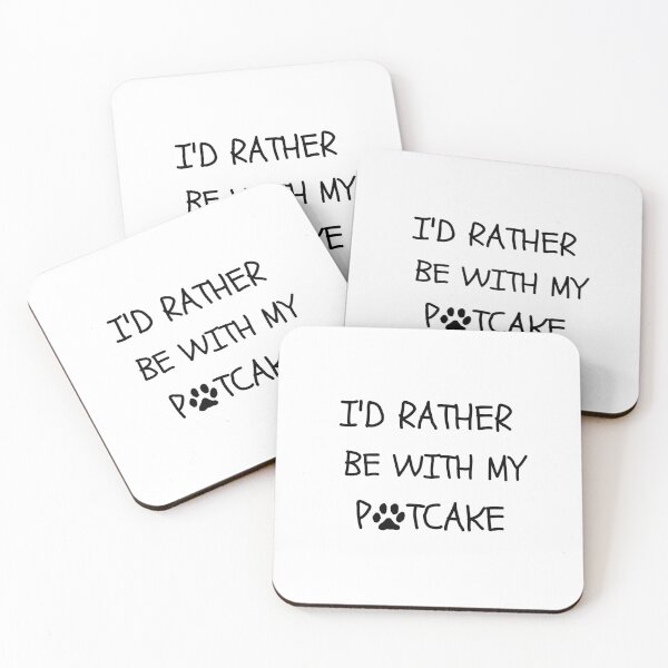 Item preview, I'd Rather Be With My Potcake for Dog Lover Dad Mom designed and sold by EsraaBaniOdeh.