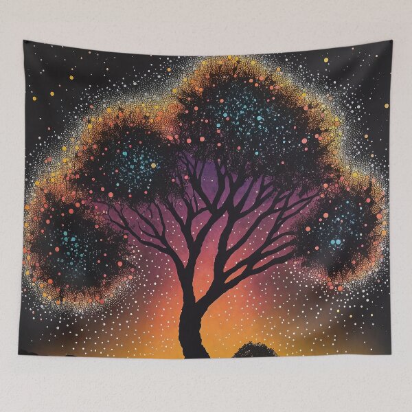 Item preview, Australian Dreaming Tree - Dot Painting designed and sold by KLOIK.