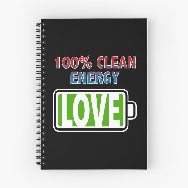 Item preview, Love is 100% Clean Energy designed and sold by Moodific.